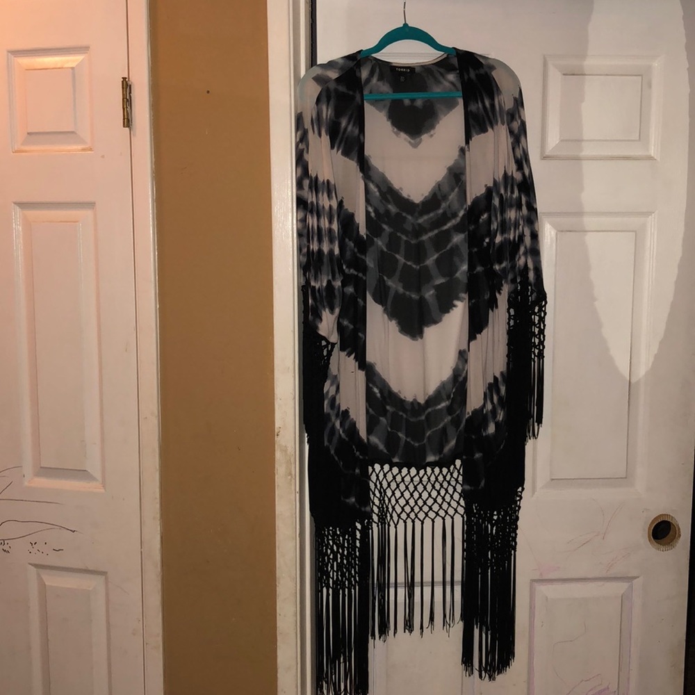 Tie dye kimono